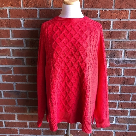 Textured Crew-Neck Sweater - L - Picture 2 of 7